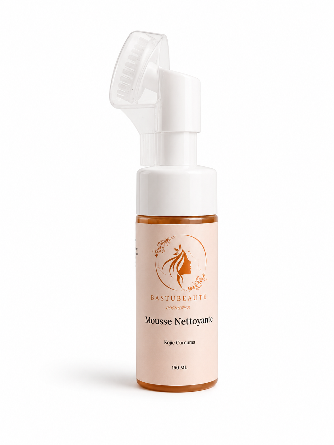 Mousse nettoyante curcuma