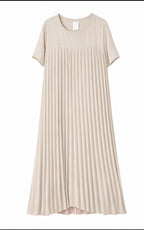 Robe plissée