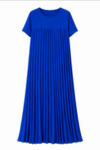 Robe plissée
