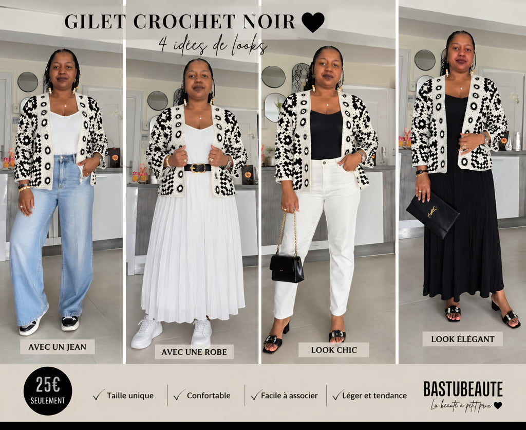 Gillet crochet